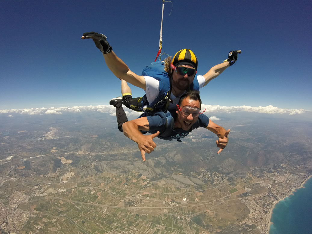 Salto tandem Skytime